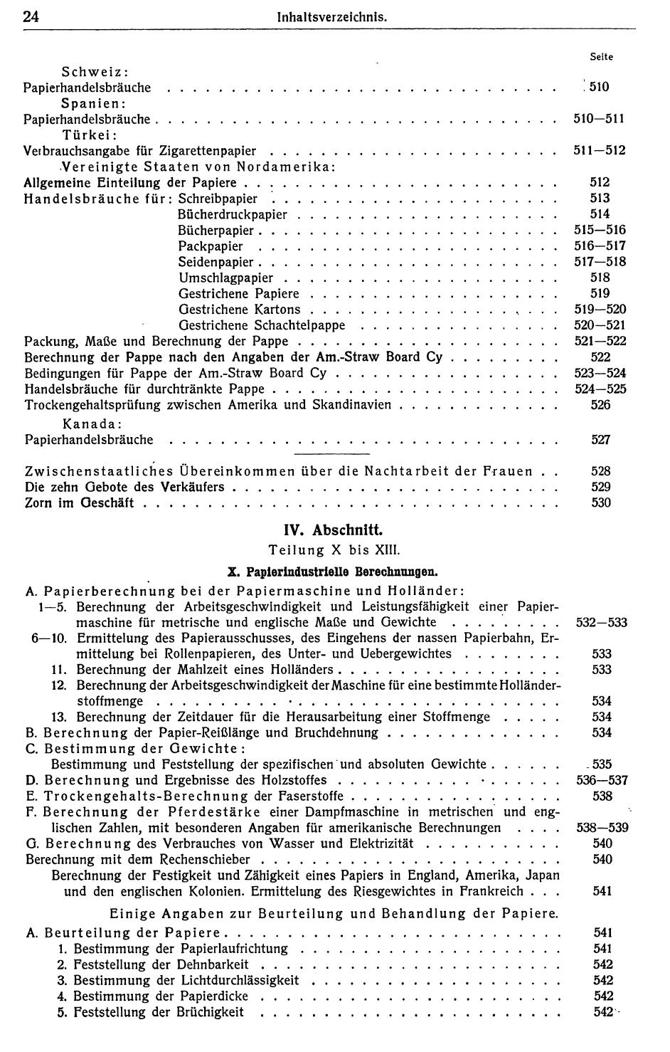 Papierindustrielles Handbuch 1921 - Seite 28