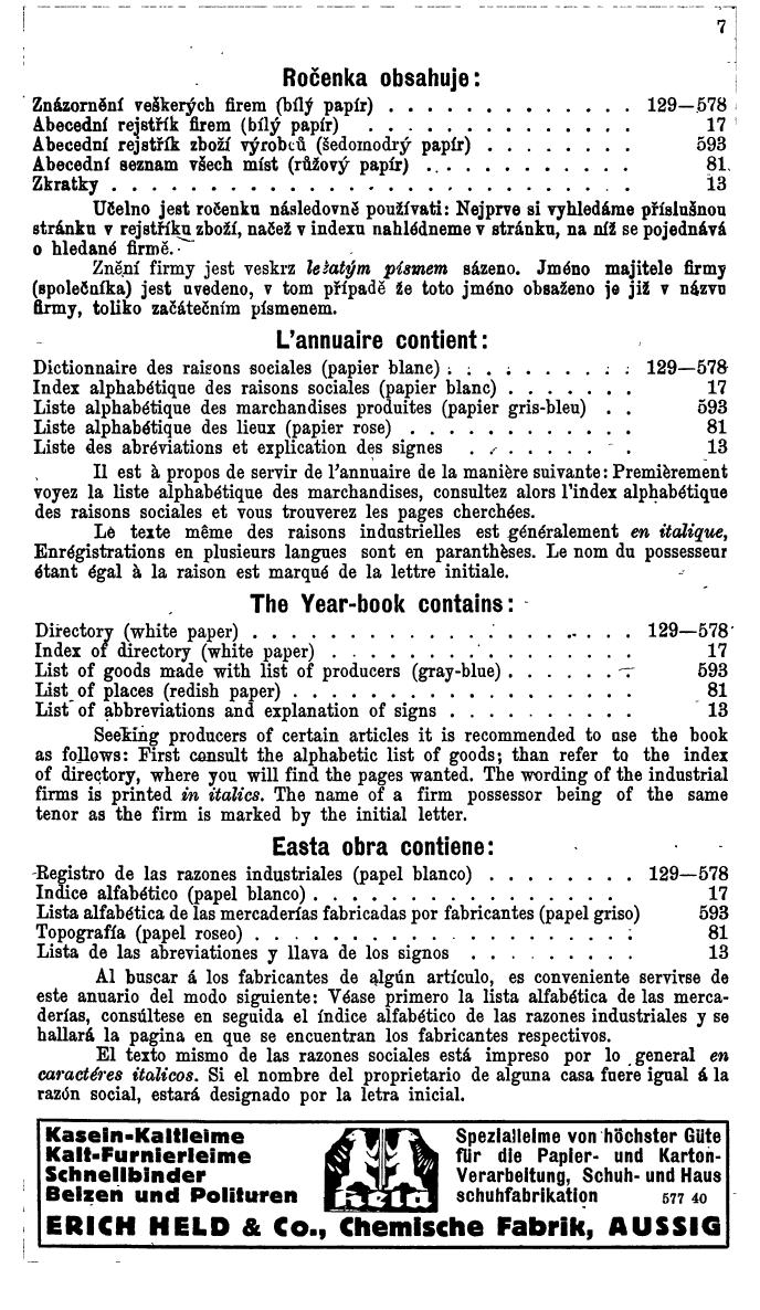Compass. Kommerzielles Jahrbuch 1941: Sudetenland. - Seite 15
