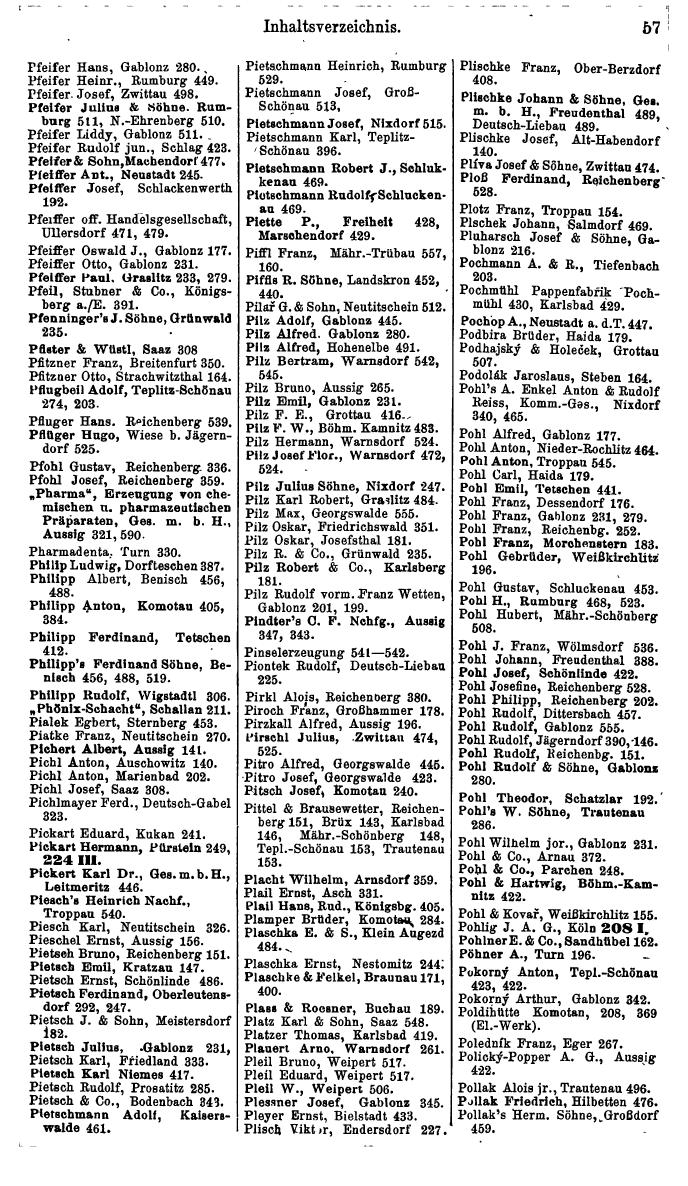 Compass. Kommerzielles Jahrbuch 1941: Sudetenland. - Seite 63