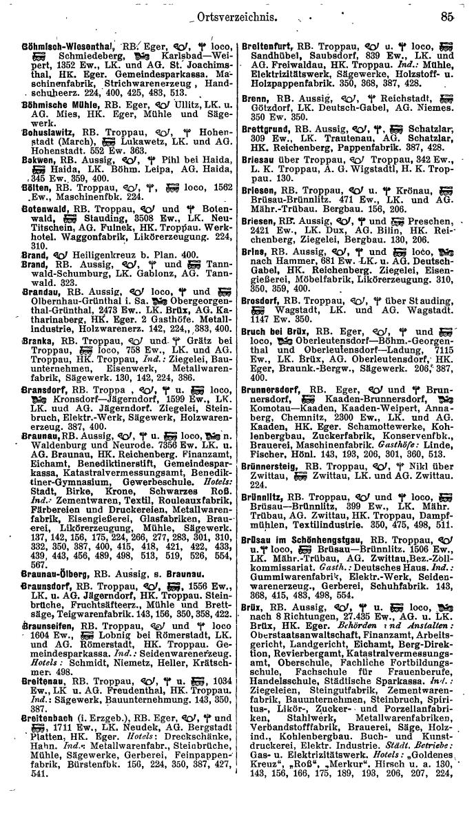 Compass. Kommerzielles Jahrbuch 1941: Sudetenland. - Page 93