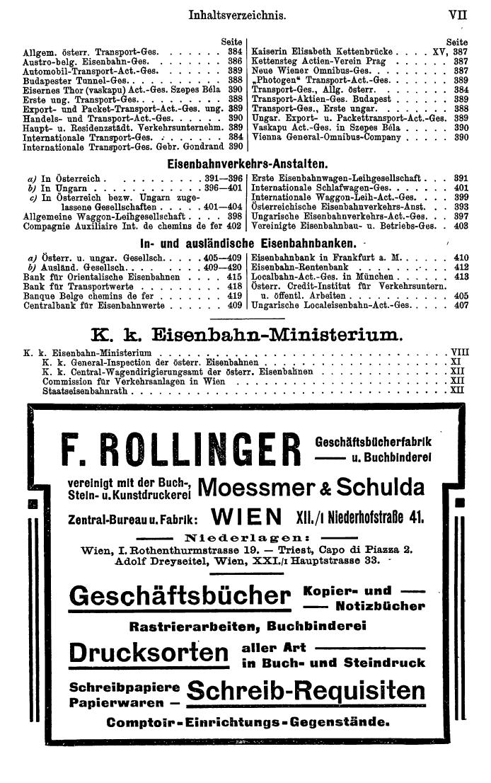 Eisenbahn-Jahrbuch 1905/06 - Page 11