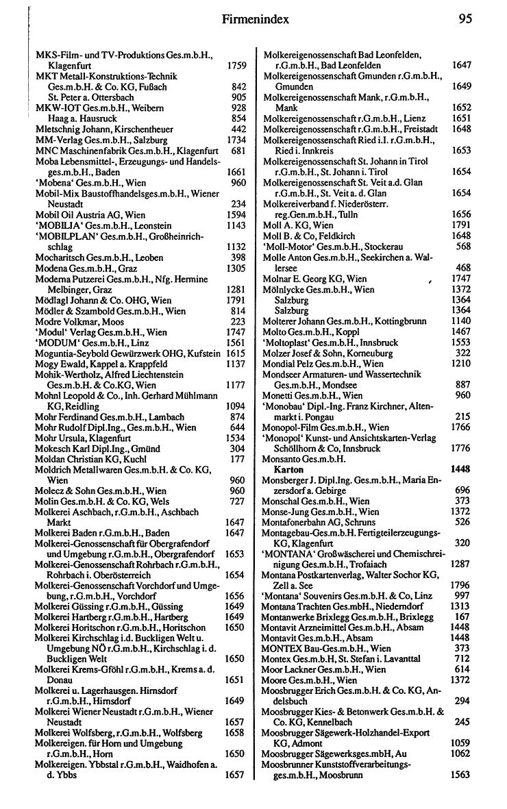 Industrie-Compass 1989/90 - Seite 109