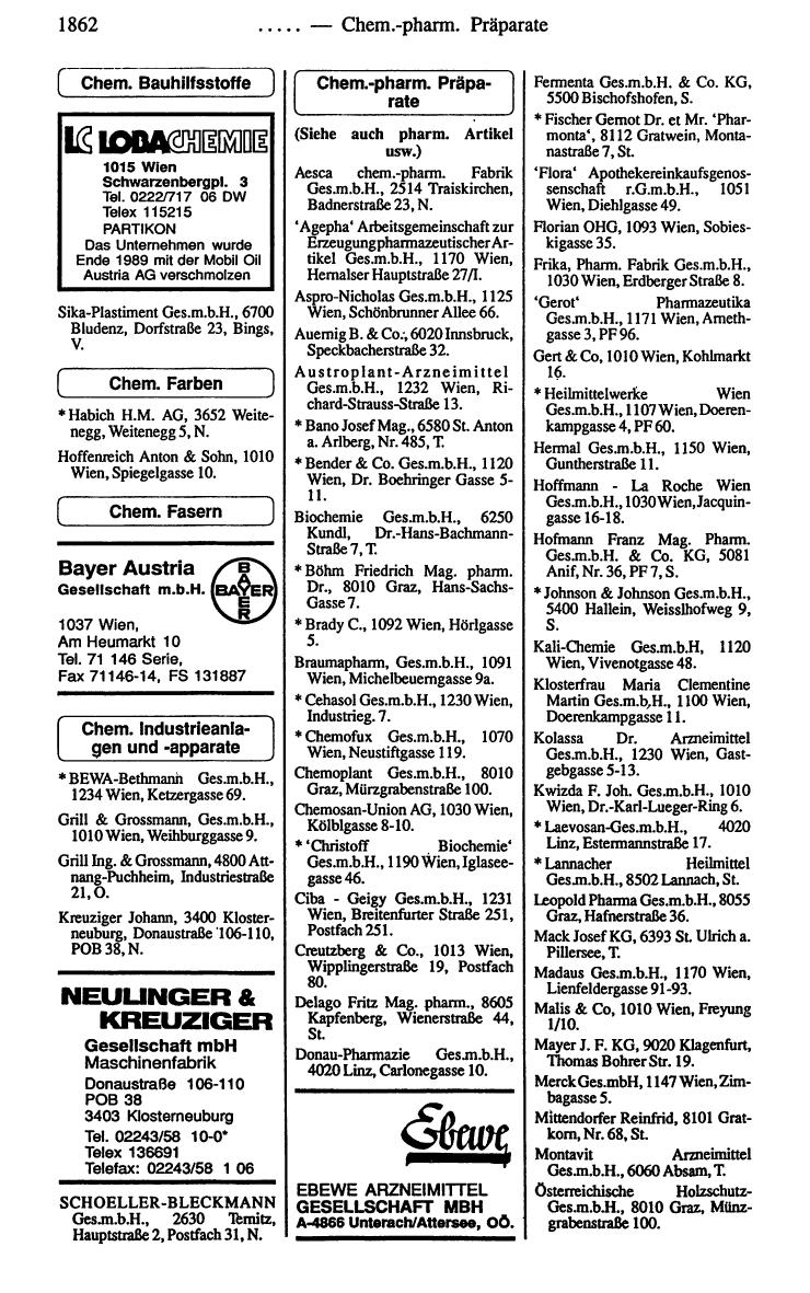 Industrie-Compass 1989/90 - Page 1916
