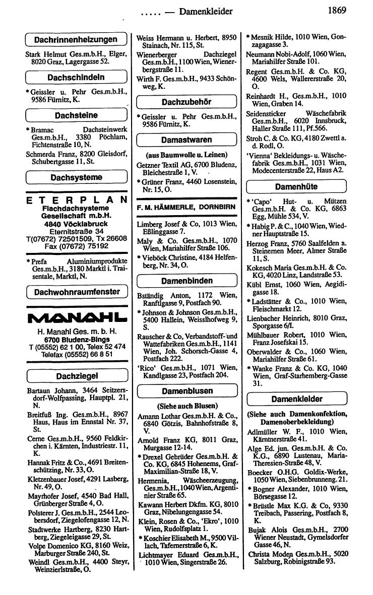 Industrie-Compass 1989/90 - Page 1923