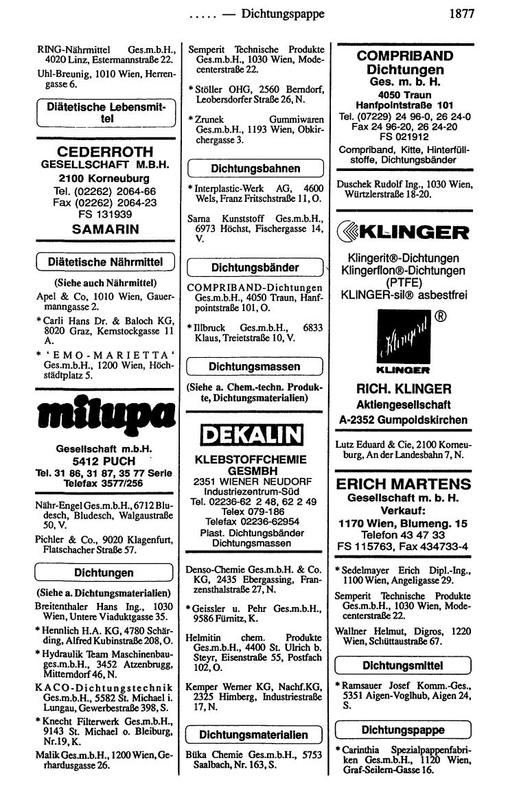 Industrie-Compass 1989/90 - Page 1931