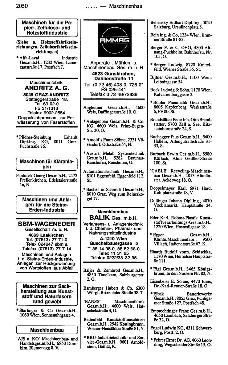 Industrie-Compass 1989/90 - Page 2104