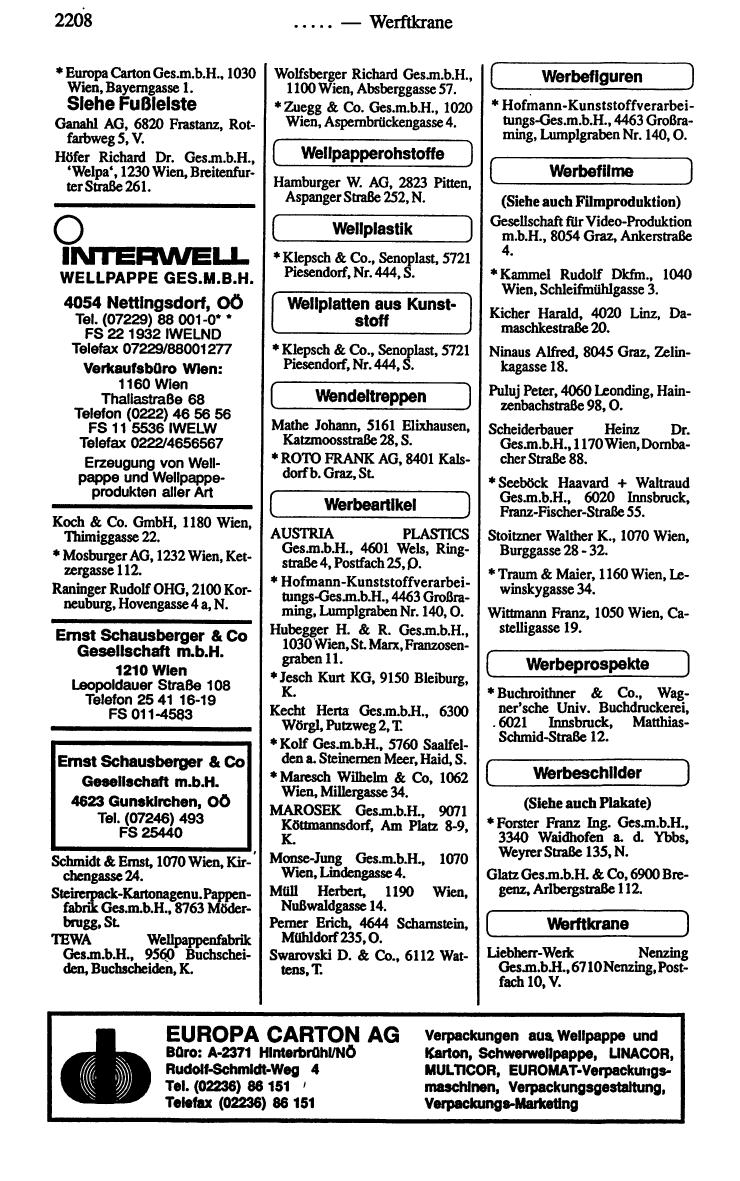 Industrie-Compass 1989/90 - Page 2262