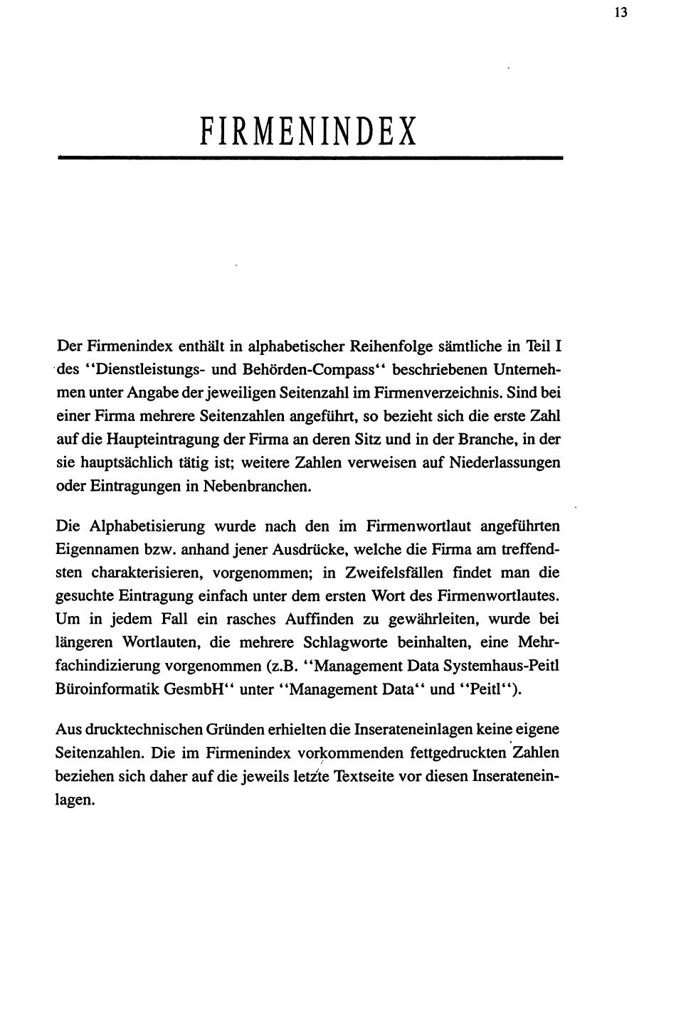 Dienstleistungs-Compass 1991/92 - Page 15