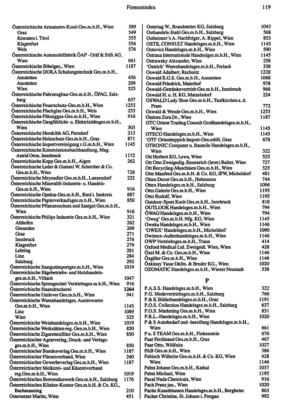 Handels-Compass 1991/92 - Page 121