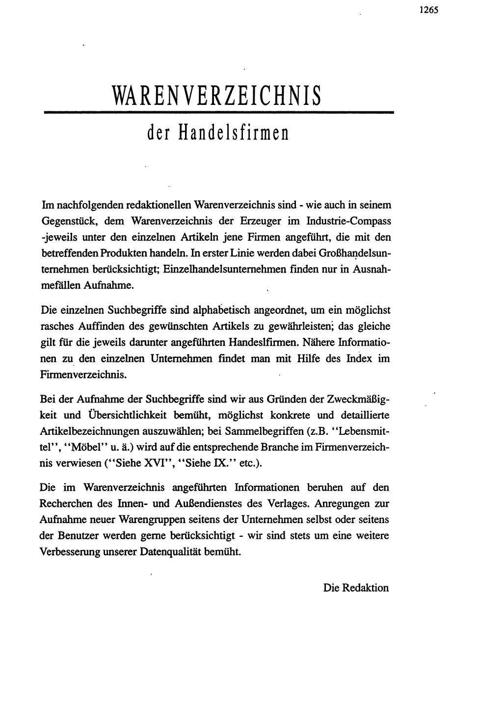 Handels-Compass 1991/92 - Page 1259