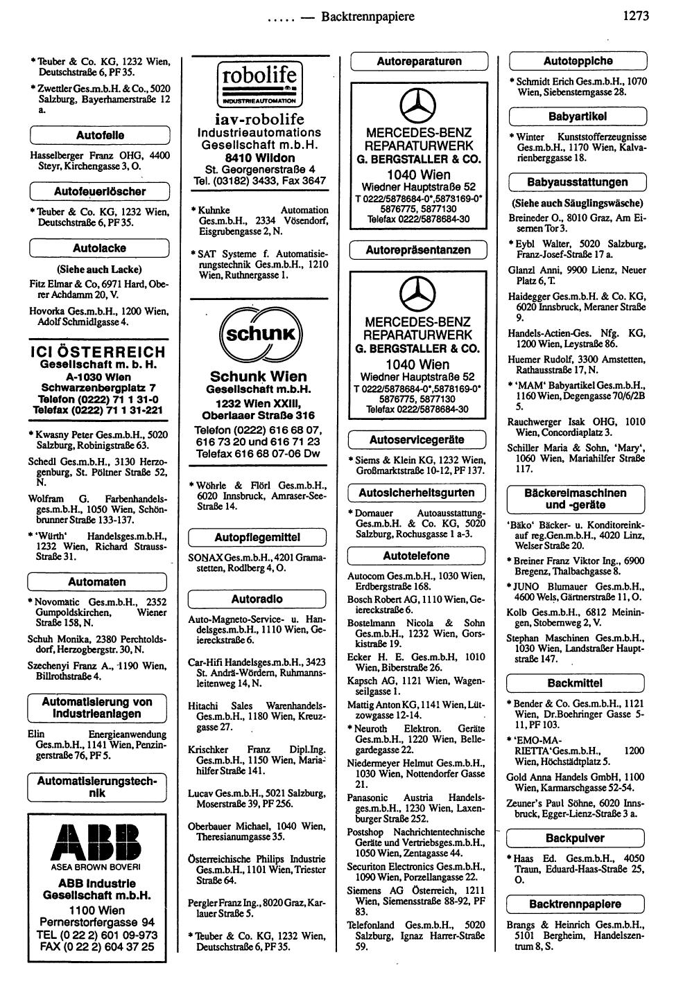 Handels-Compass 1991/92 - Page 1267