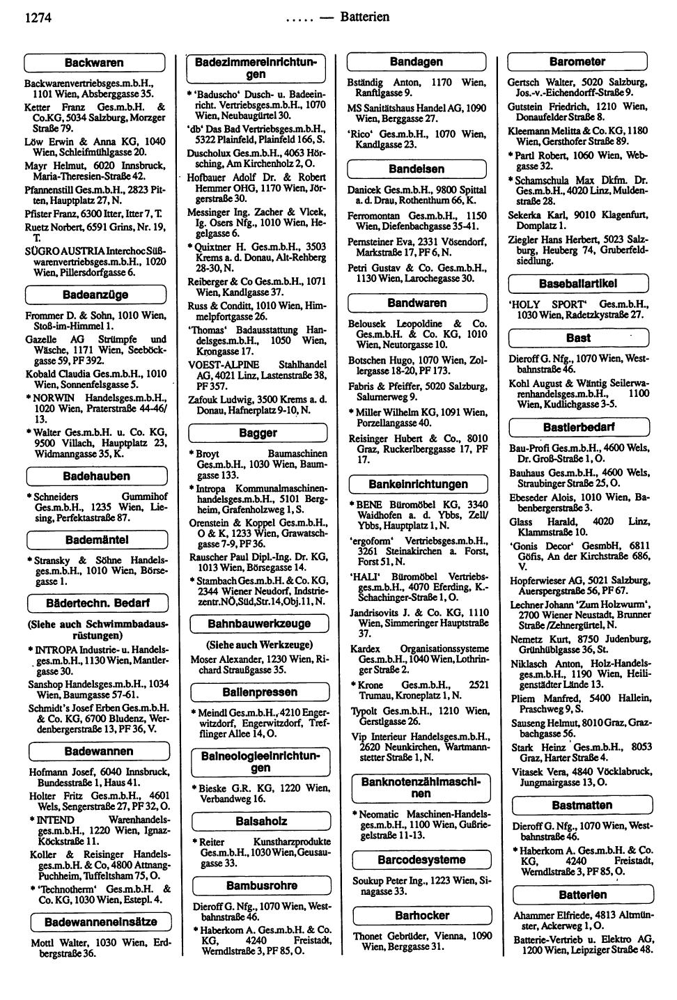 Handels-Compass 1991/92 - Page 1268