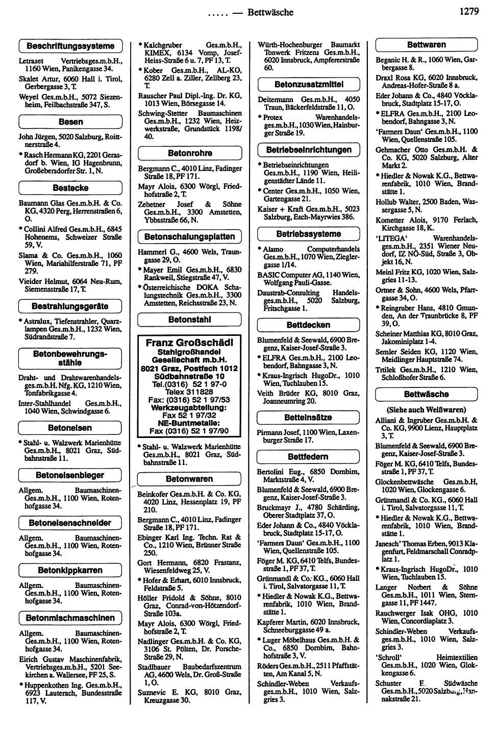Handels-Compass 1991/92 - Page 1273