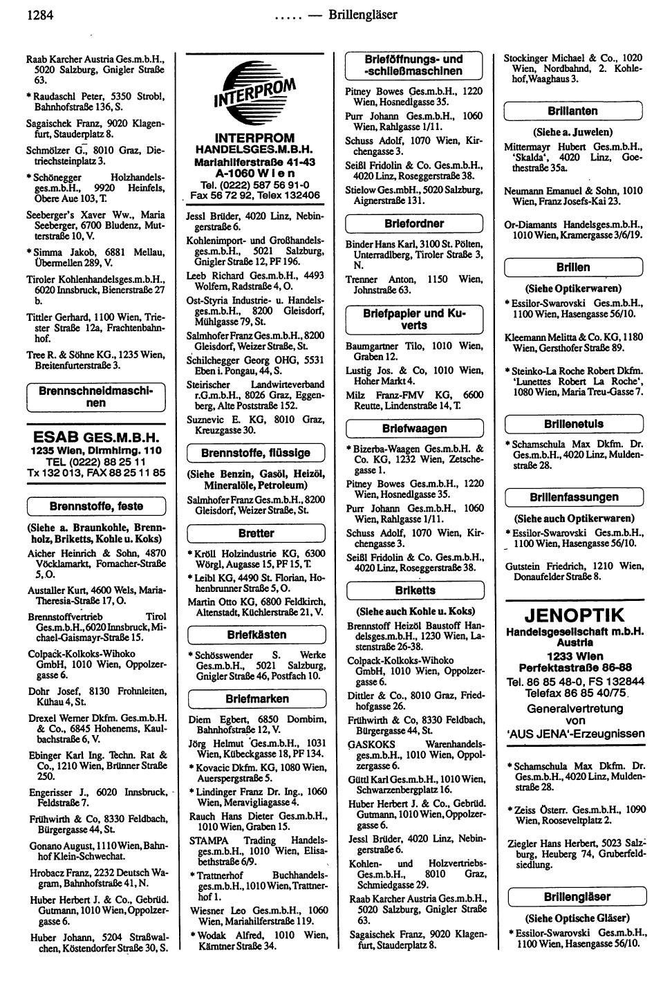 Handels-Compass 1991/92 - Page 1278