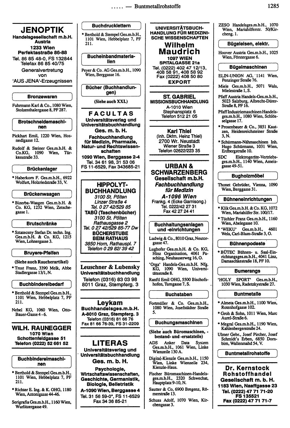 Handels-Compass 1991/92 - Page 1279