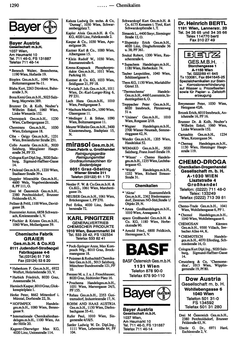 Handels-Compass 1991/92 - Page 1284