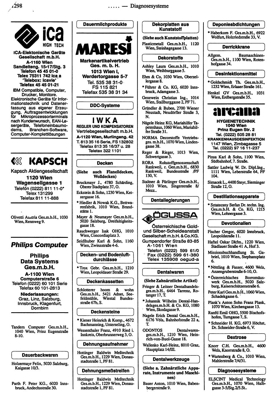 Handels-Compass 1991/92 - Page 1292