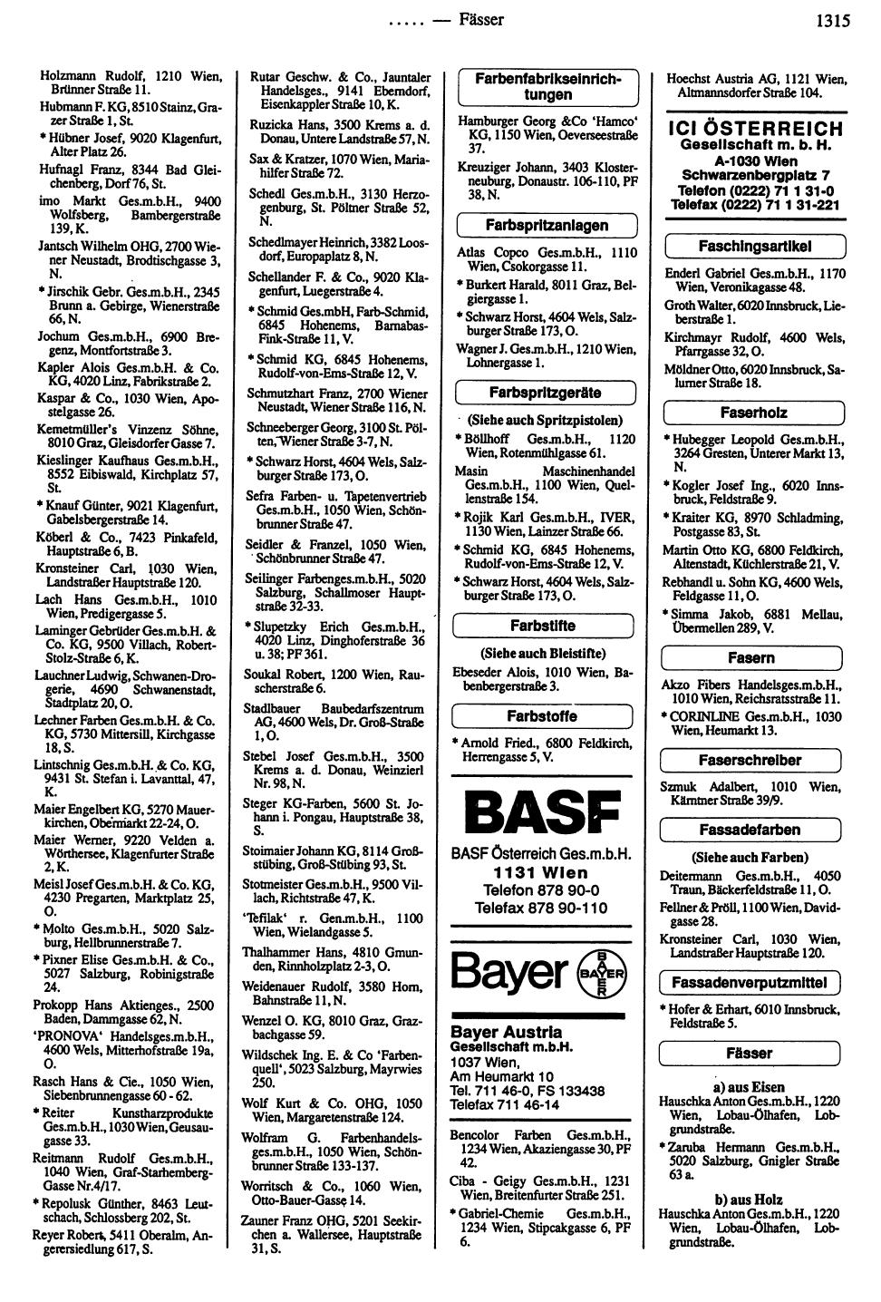Handels-Compass 1991/92 - Page 1309