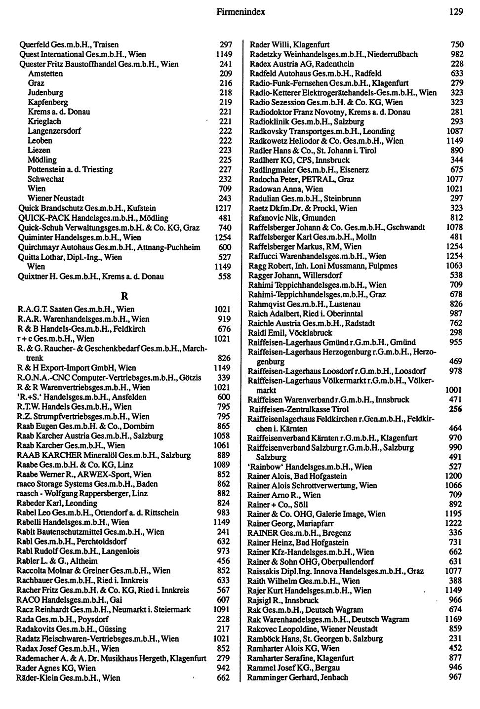 Handels-Compass 1991/92 - Page 131