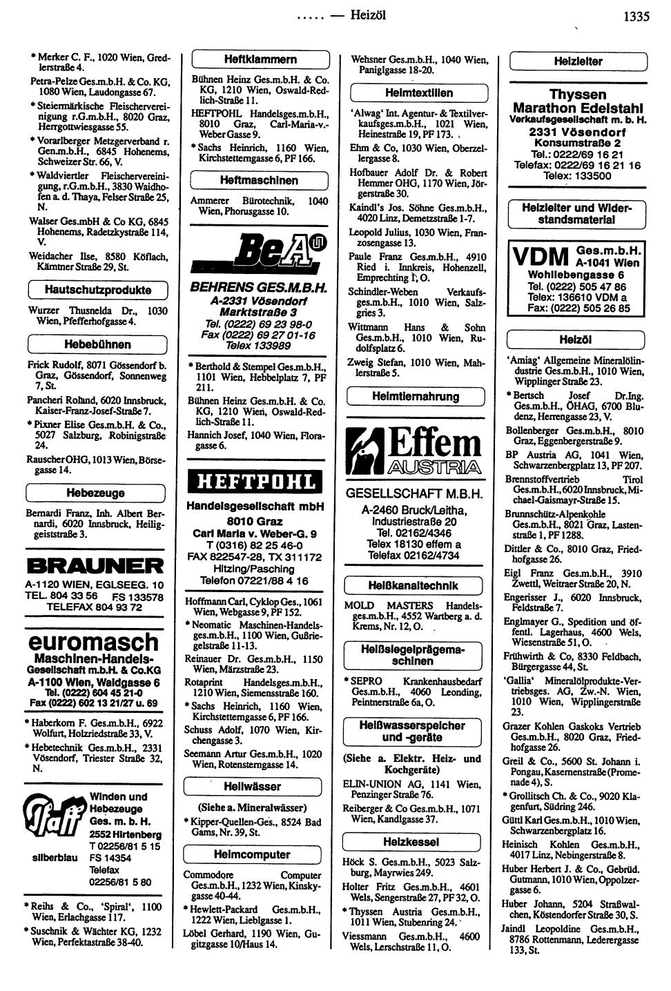 Handels-Compass 1991/92 - Page 1329