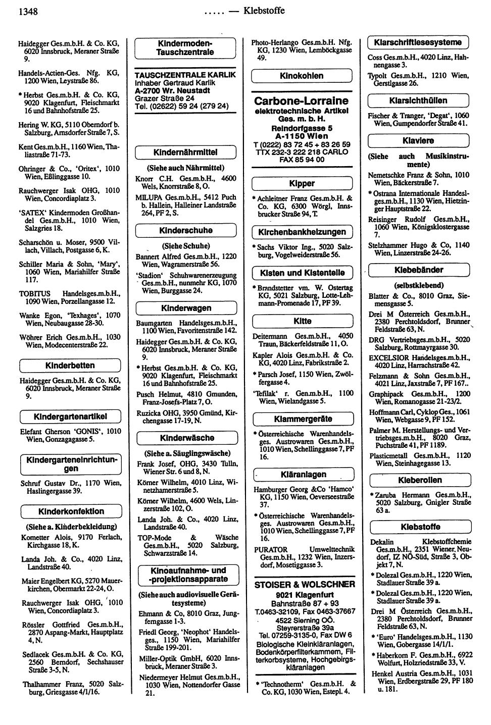 Handels-Compass 1991/92 - Page 1342