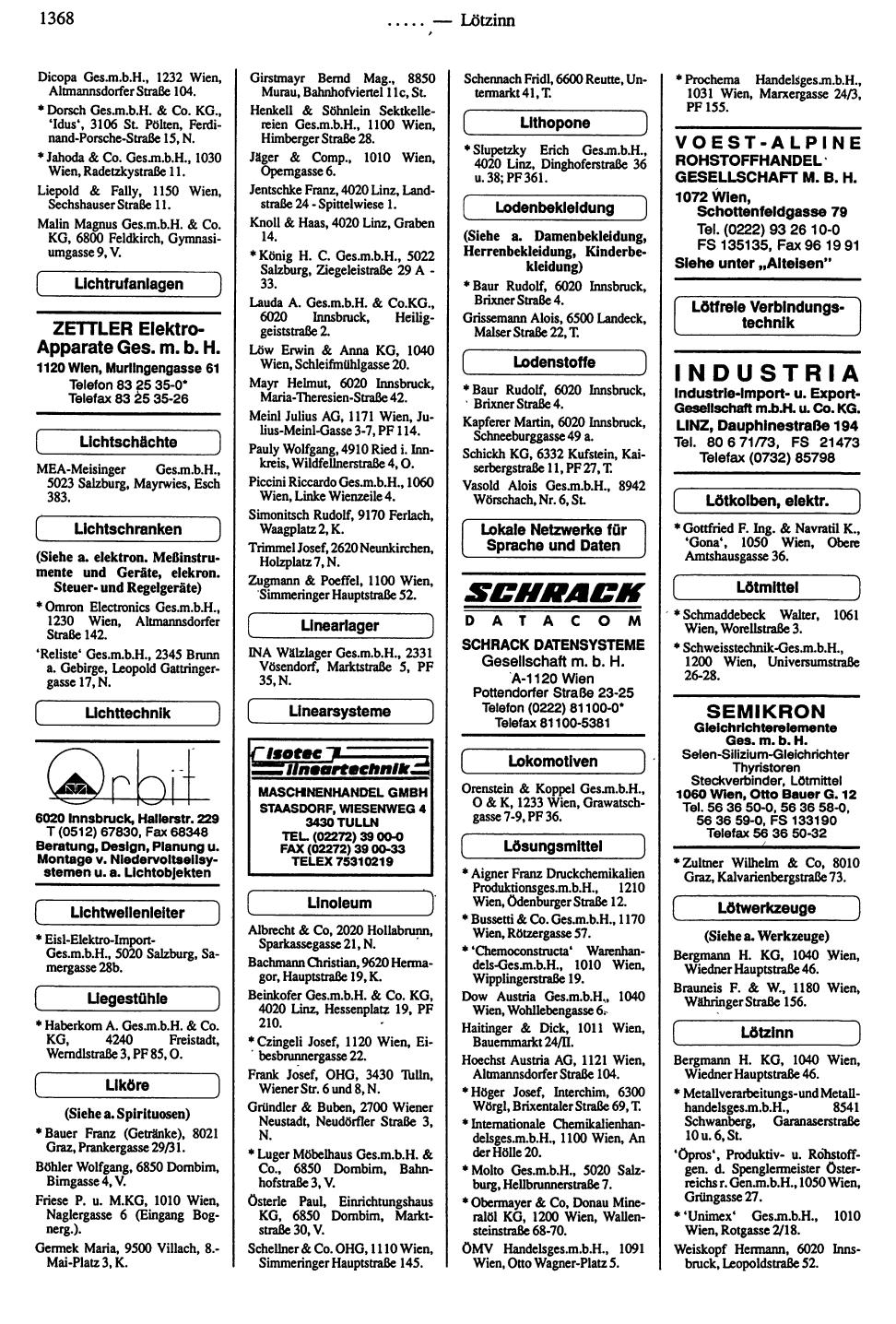 Handels-Compass 1991/92 - Page 1362
