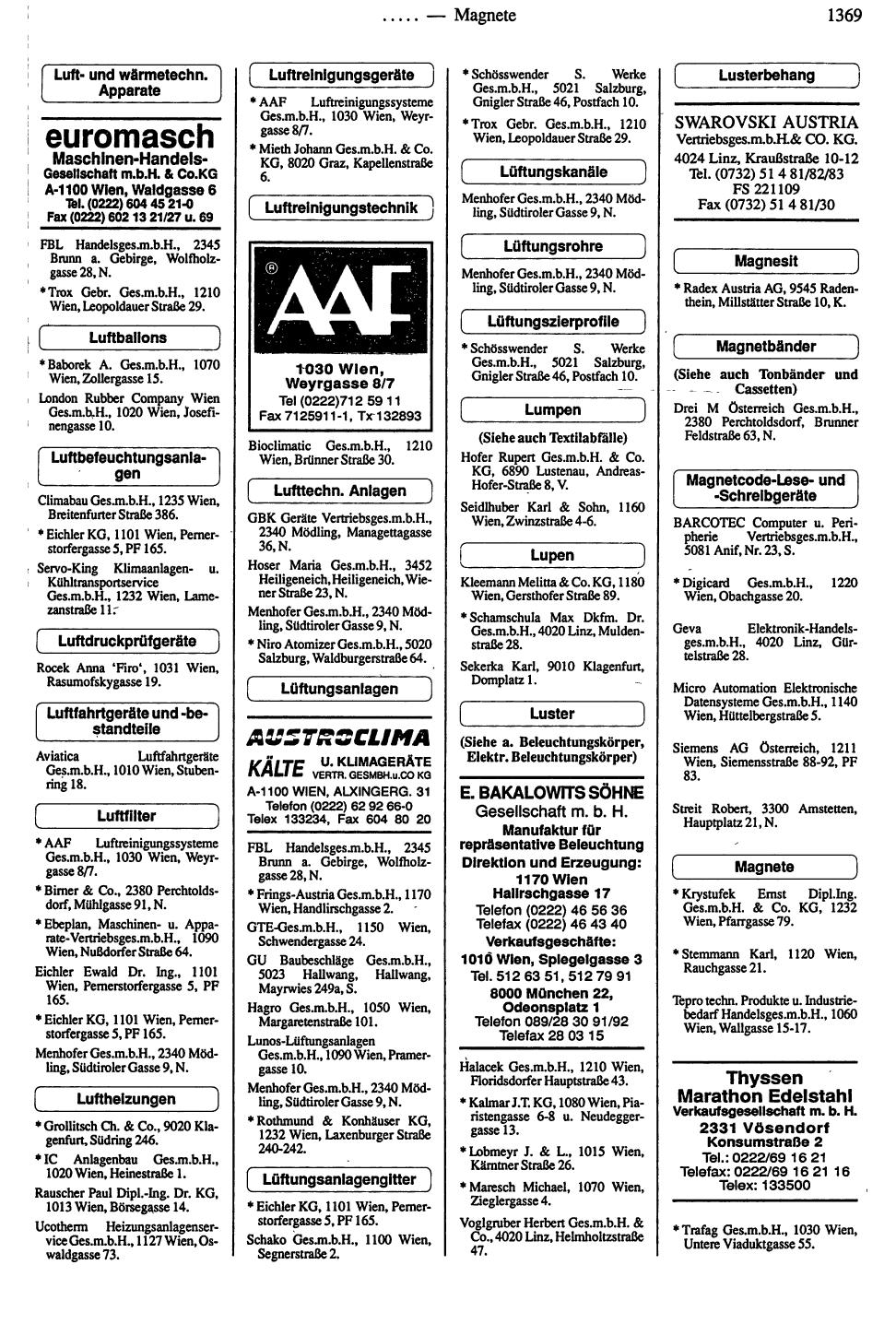 Handels-Compass 1991/92 - Page 1363
