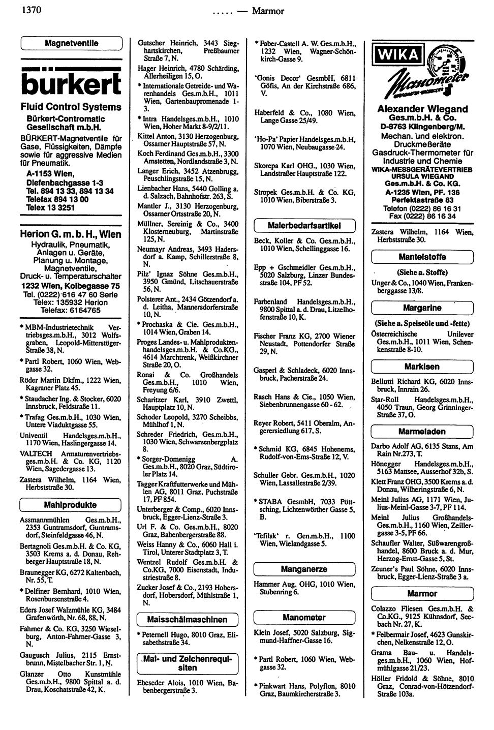 Handels-Compass 1991/92 - Page 1364