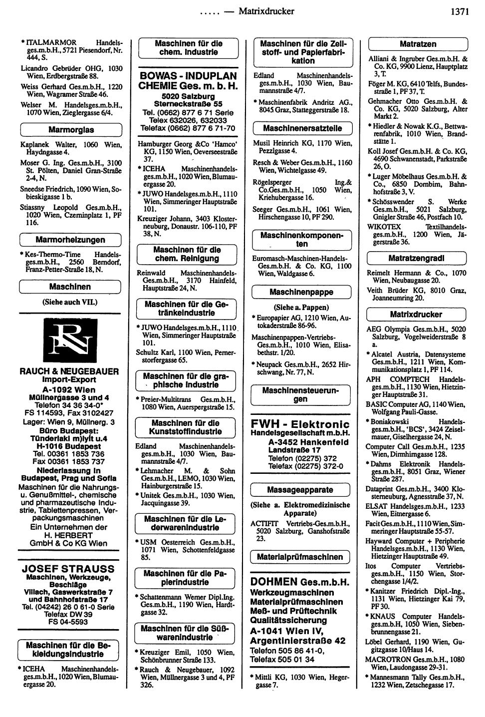 Handels-Compass 1991/92 - Page 1365