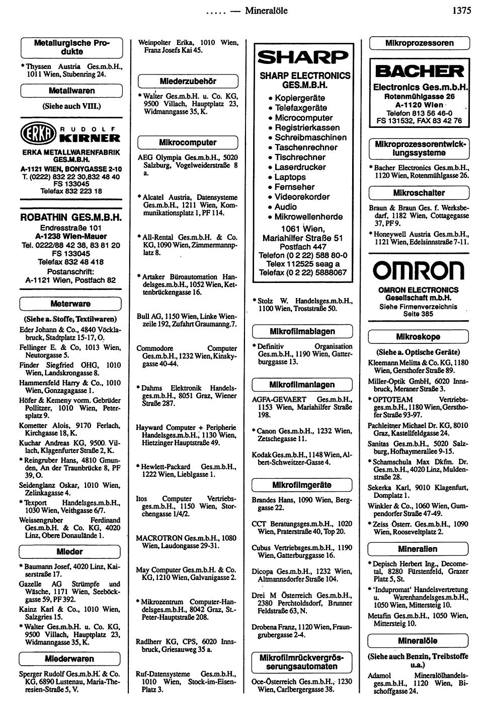 Handels-Compass 1991/92 - Page 1369
