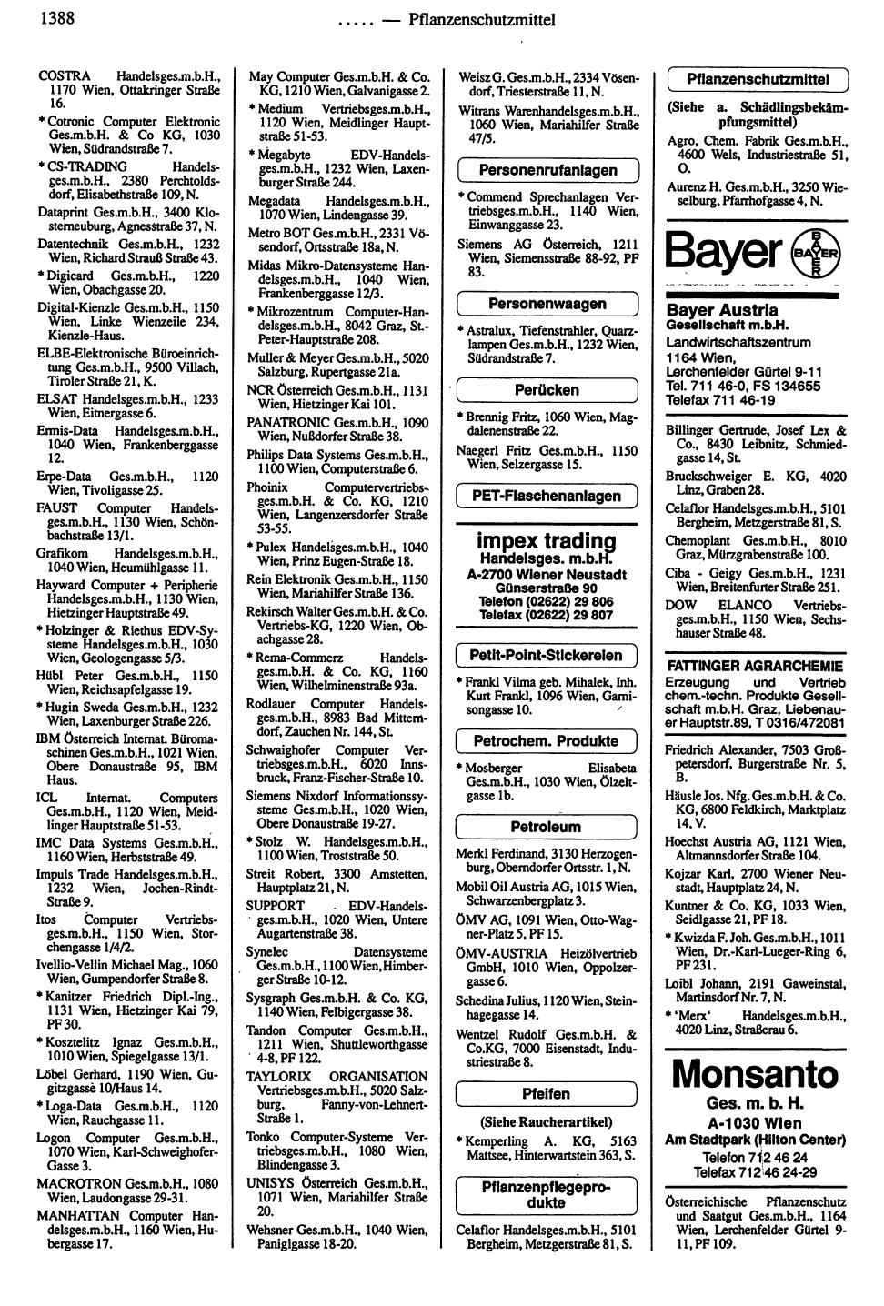 Handels-Compass 1991/92 - Page 1382
