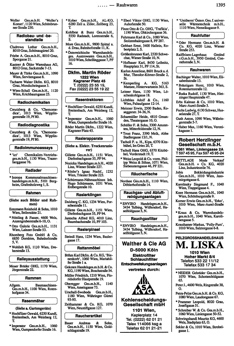 Handels-Compass 1991/92 - Page 1389