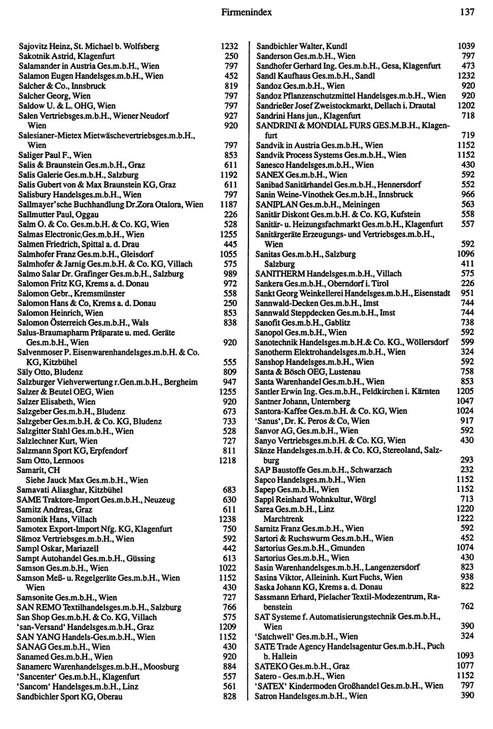 Handels-Compass 1991/92 - Page 139