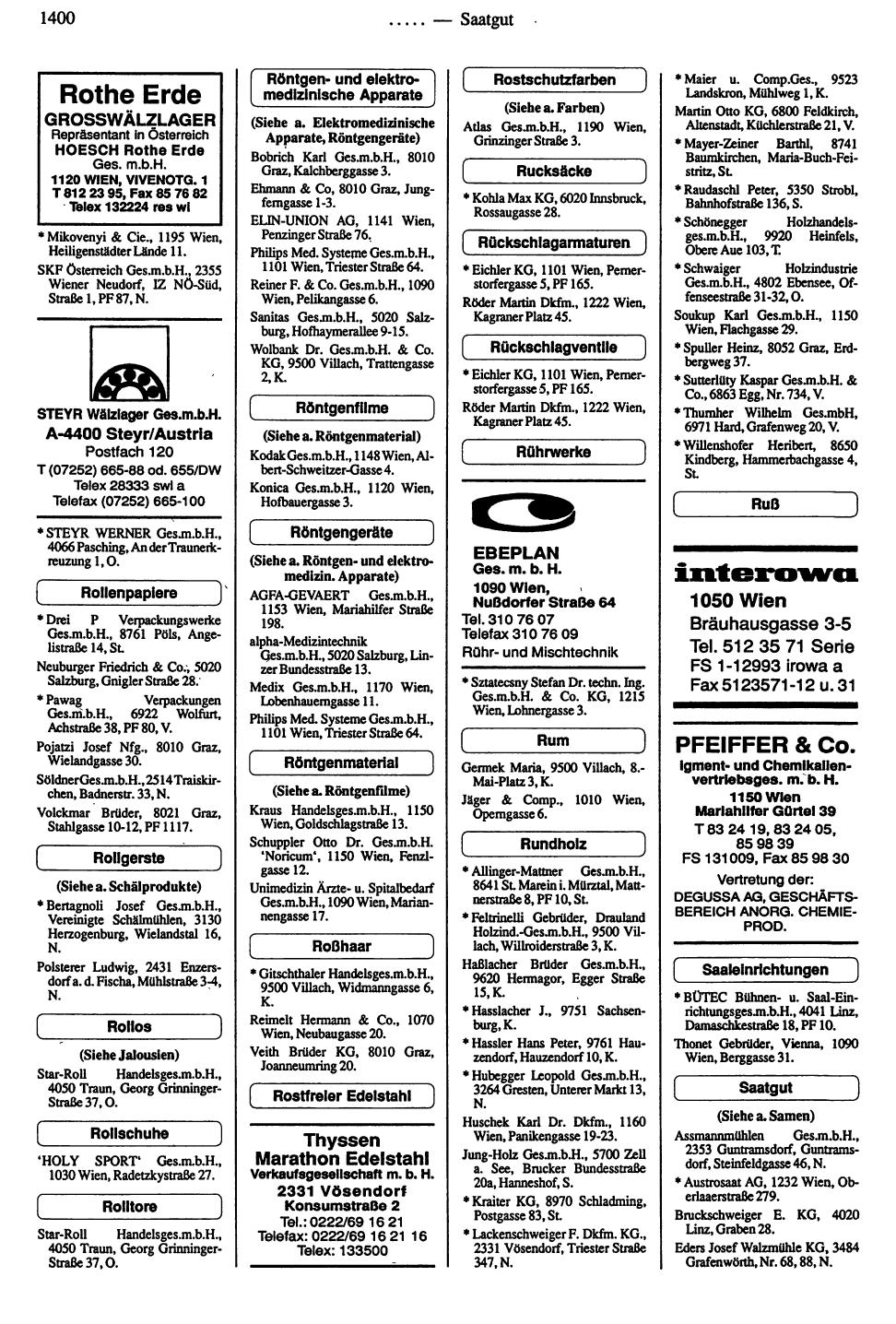 Handels-Compass 1991/92 - Page 1394