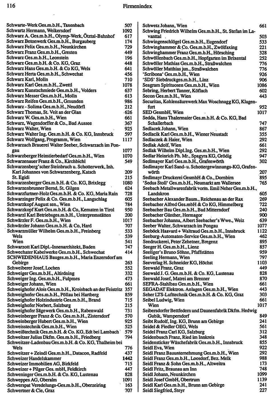 Industrie-Compass 1991/92 - Seite 118