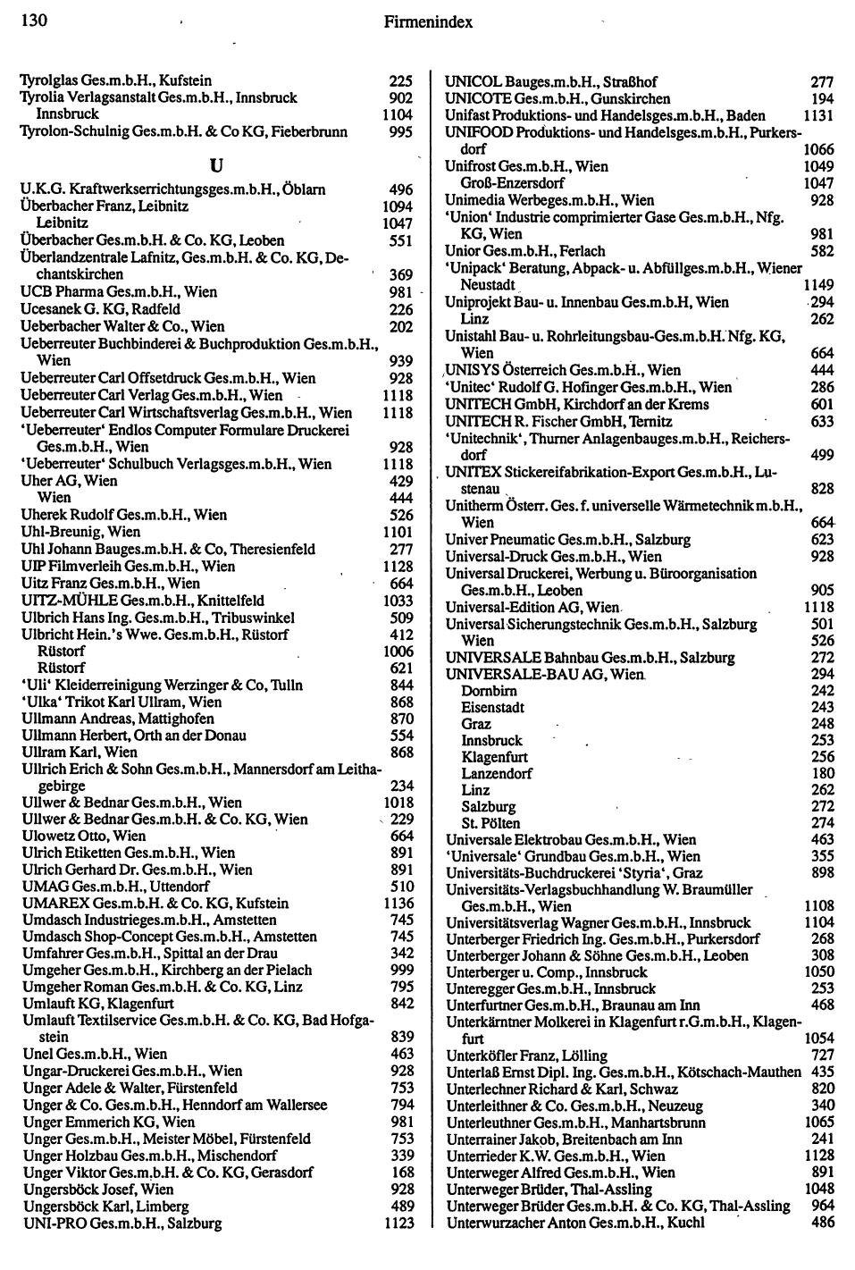 Industrie-Compass 1991/92 - Seite 132
