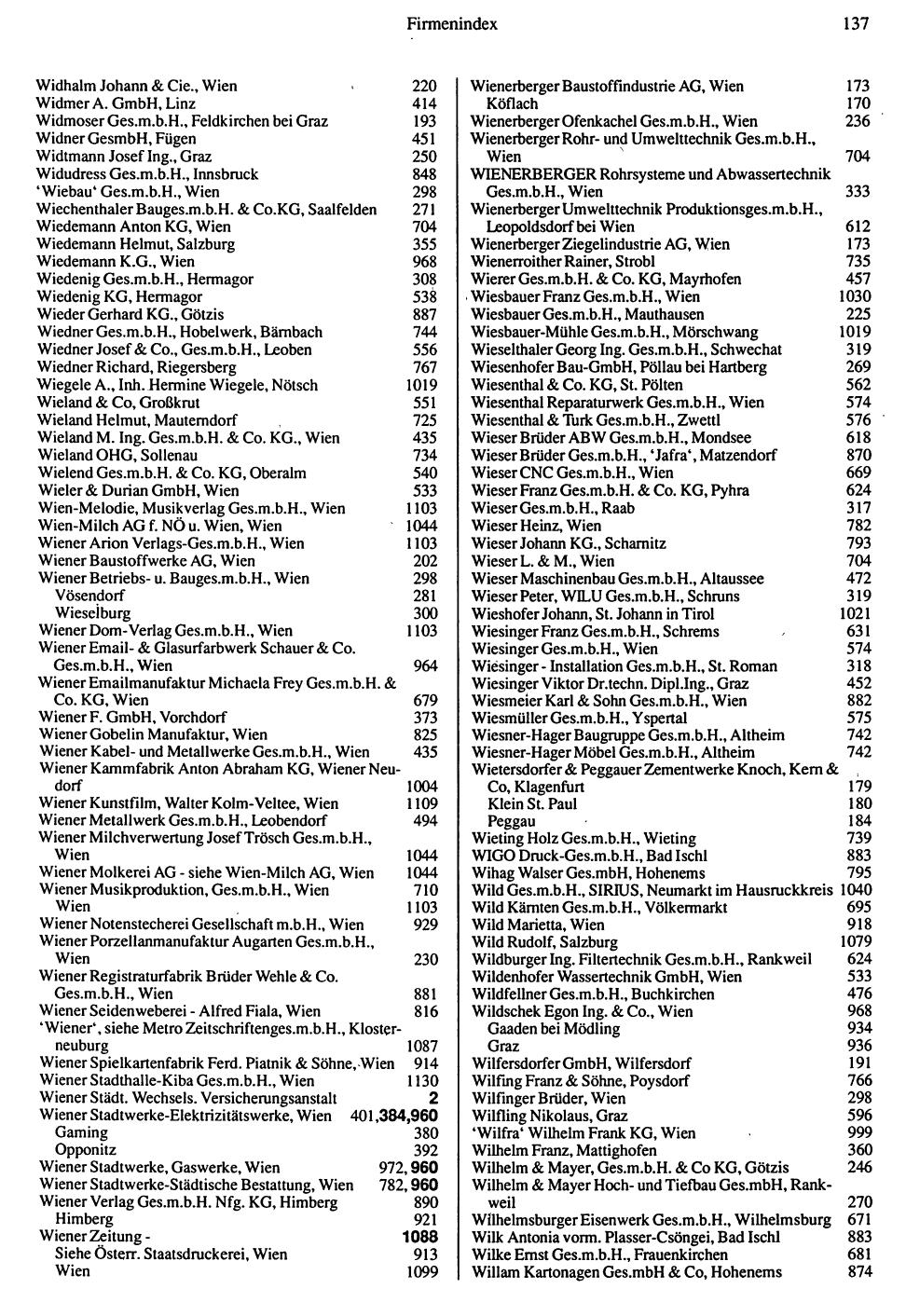 Industrie-Compass 1992/93 - Seite 139
