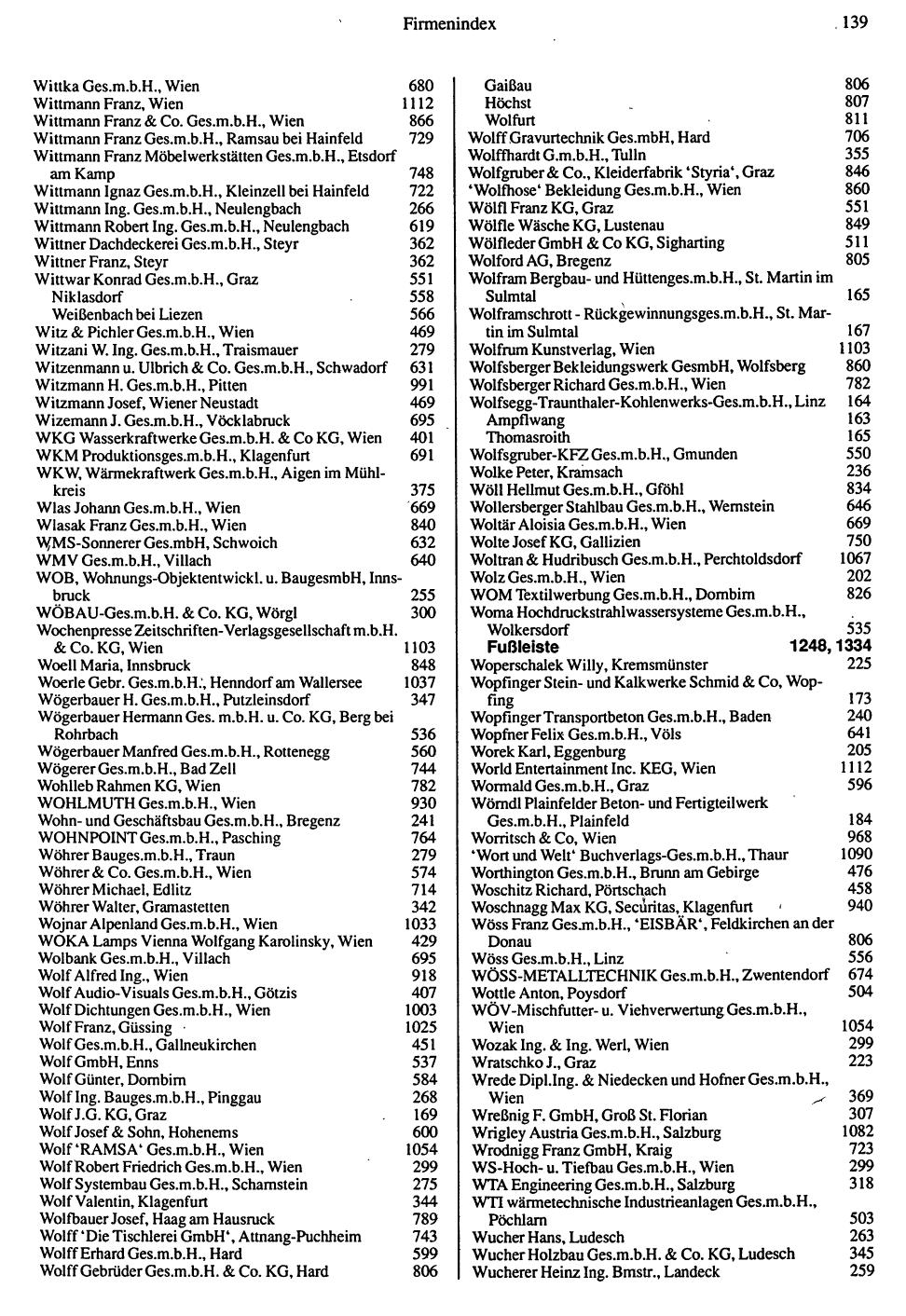 Inhaltsverzeichnis Compass 1992 - Page 295