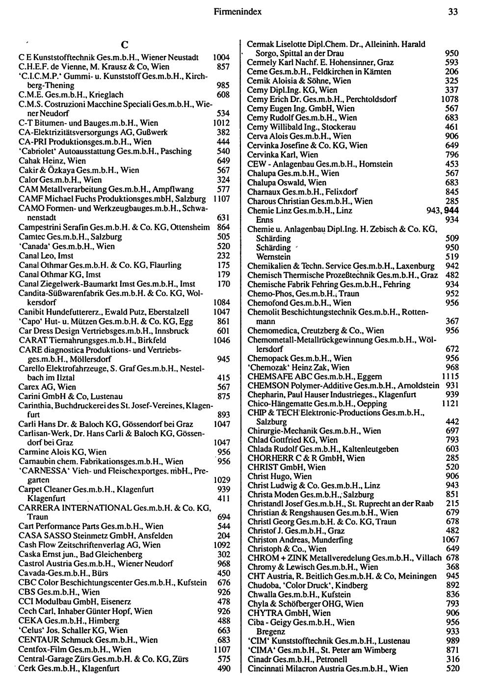Industrie-Compass 1992/93 - Seite 35