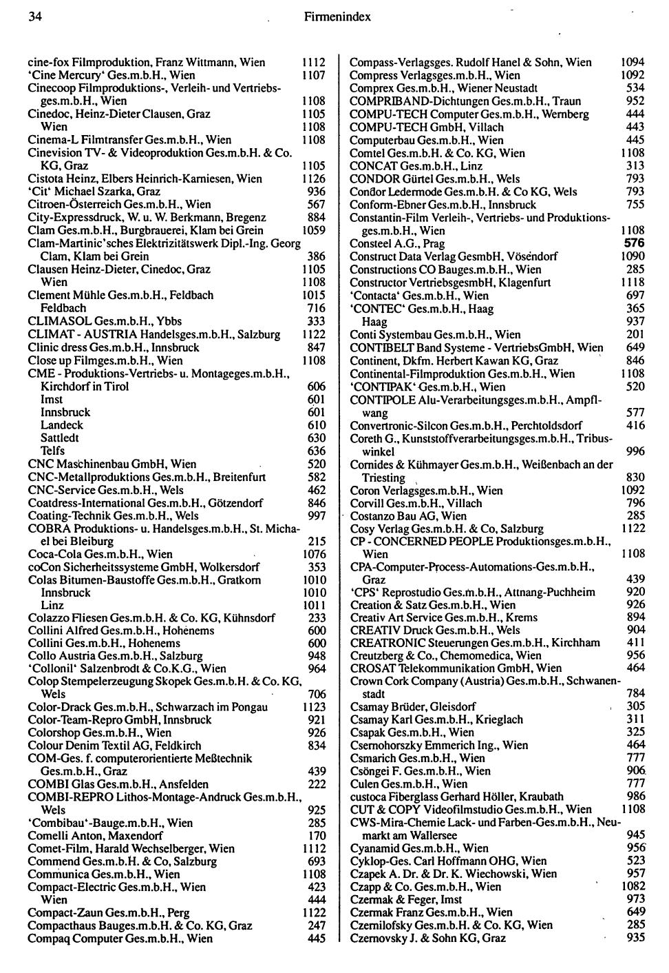Industrie-Compass 1992/93 - Seite 36