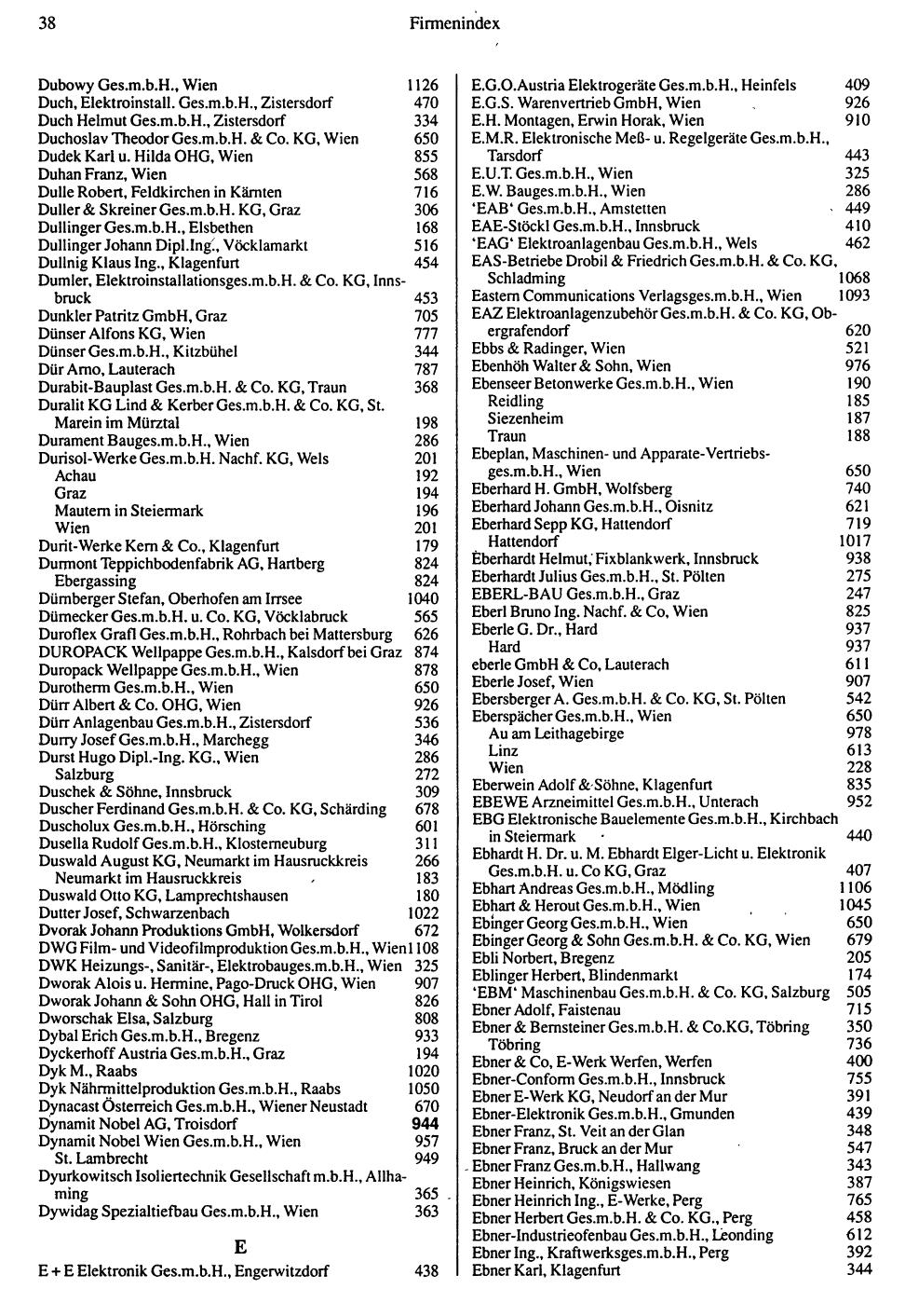 Inhaltsverzeichnis Compass 1992 - Seite 194