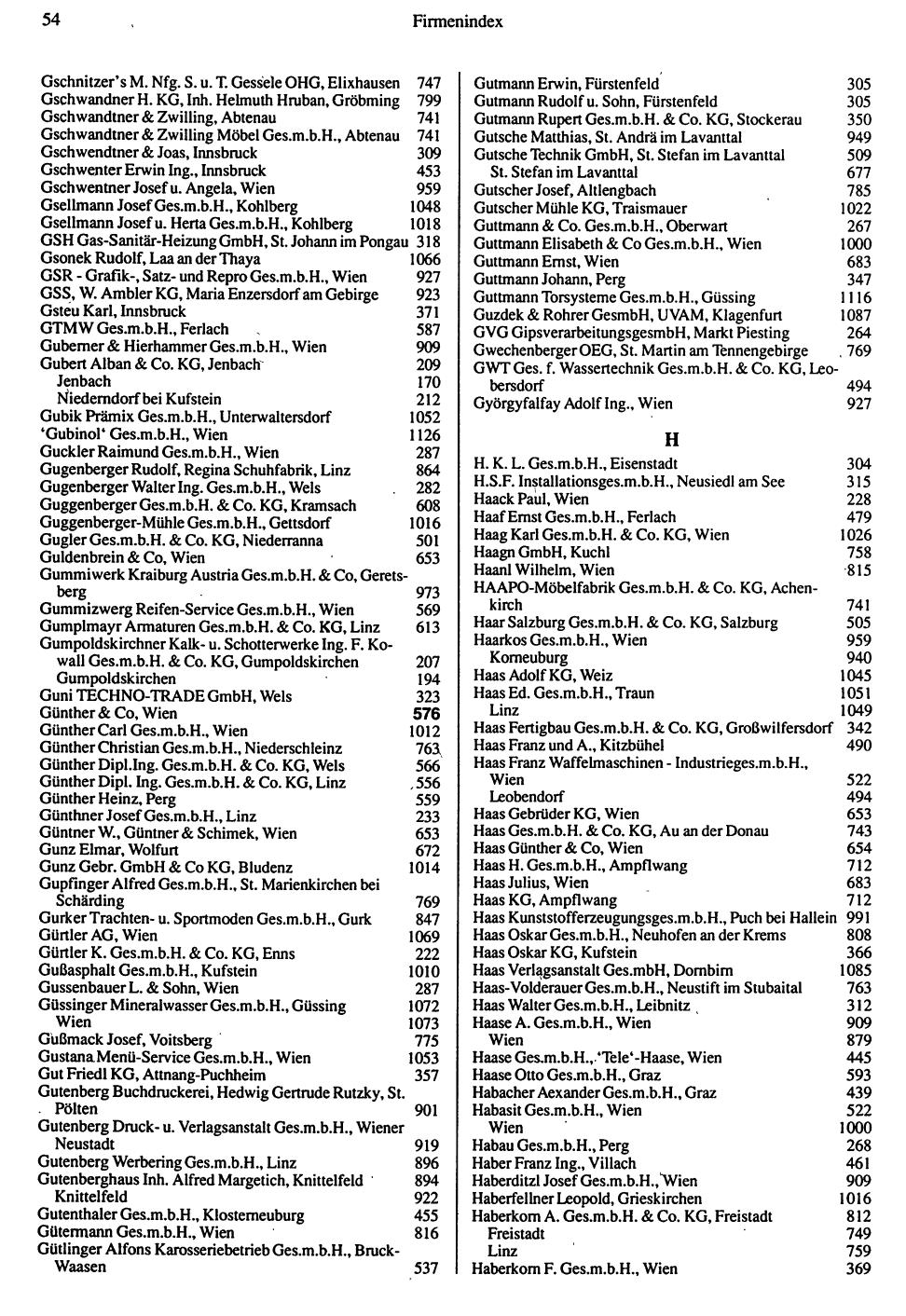 Industrie-Compass 1992/93 - Seite 56