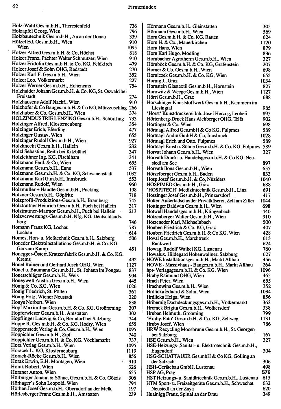 Inhaltsverzeichnis Compass 1992 - Page 218