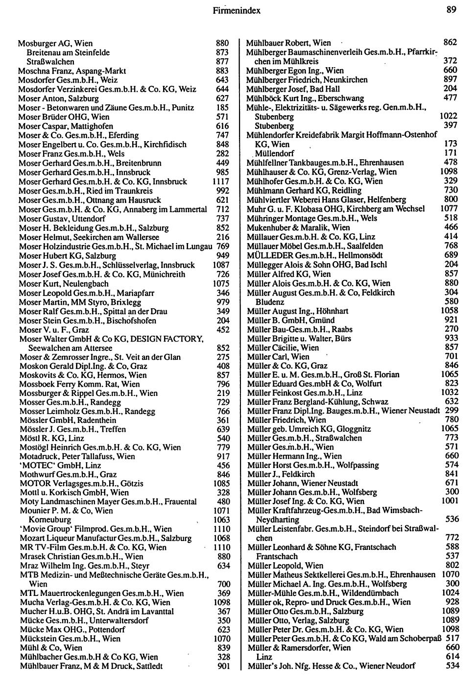 Industrie-Compass 1992/93 - Seite 91