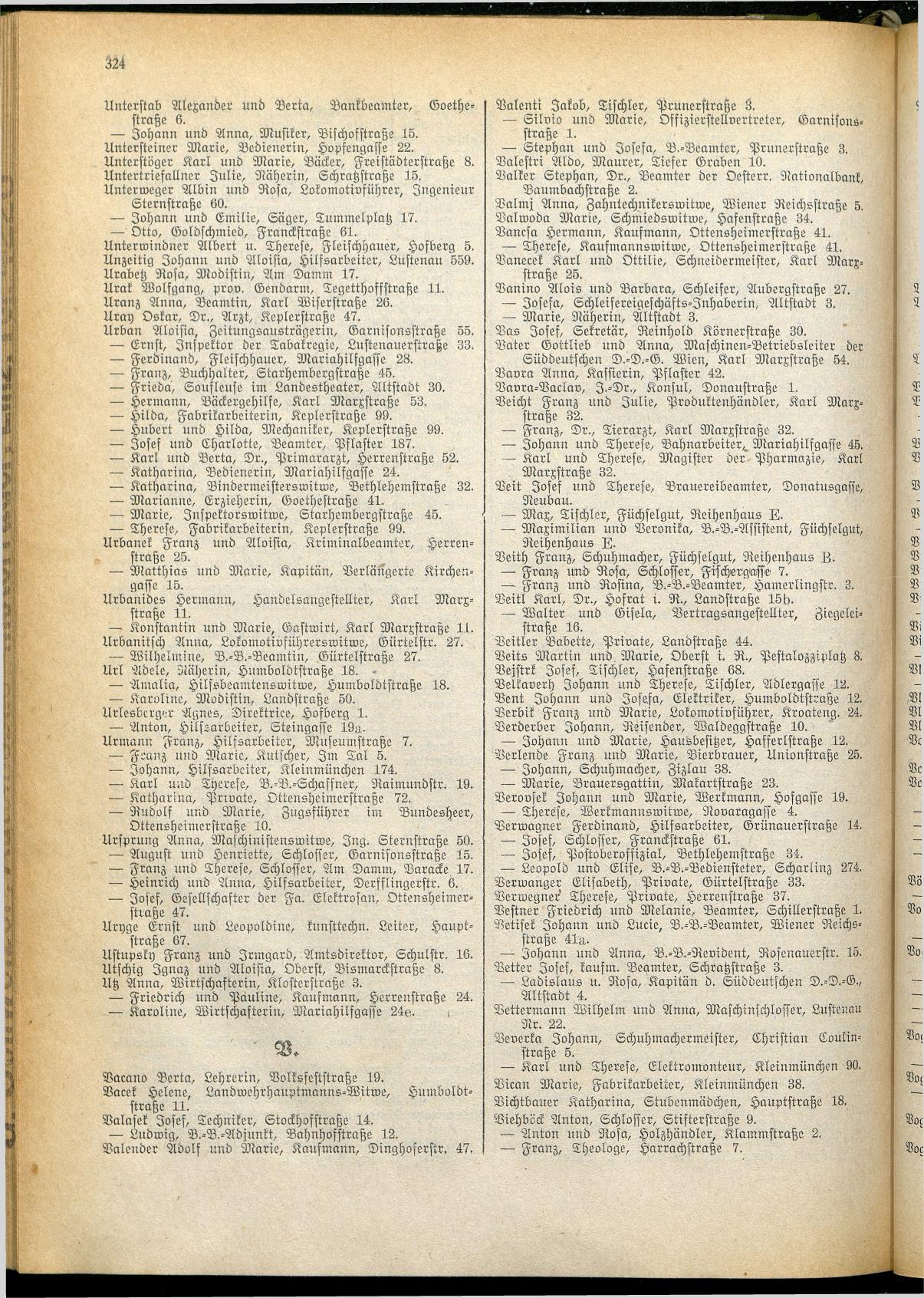 Amtliches Linzer Adreßbuch 1928 - Seite 326