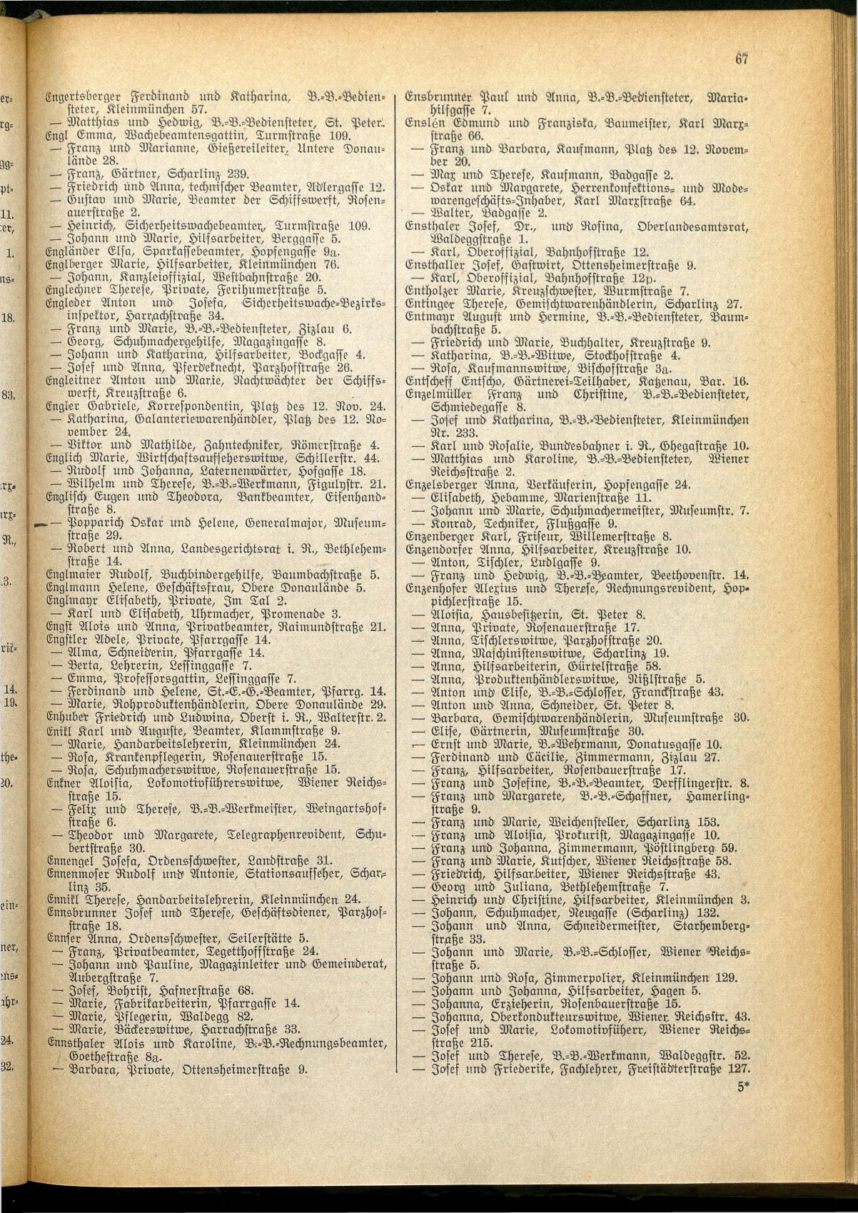 Amtliches Linzer Adreßbuch 1928 - Seite 69