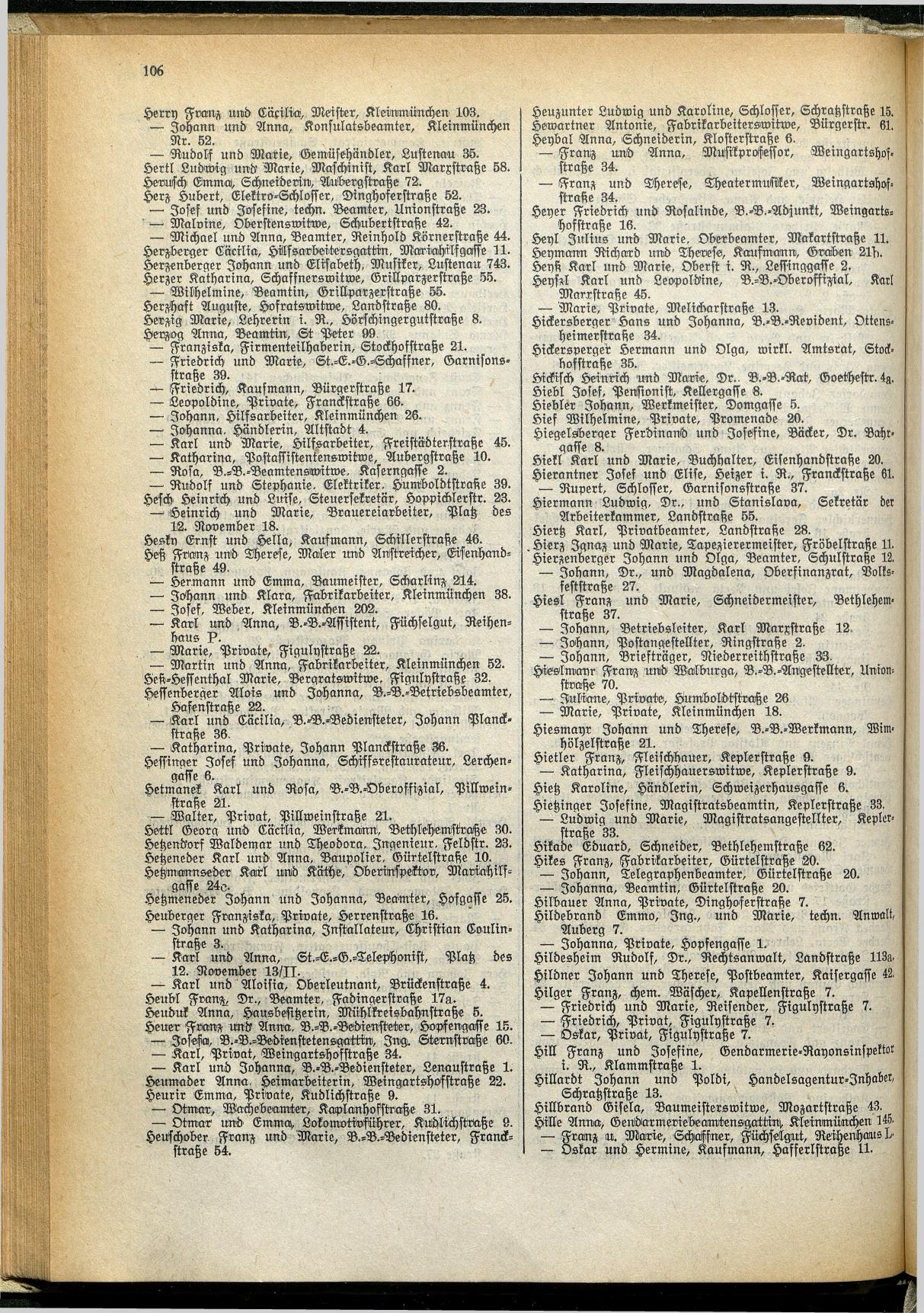 Amtliches Linzer Adreßbuch 1929 - Seite 128