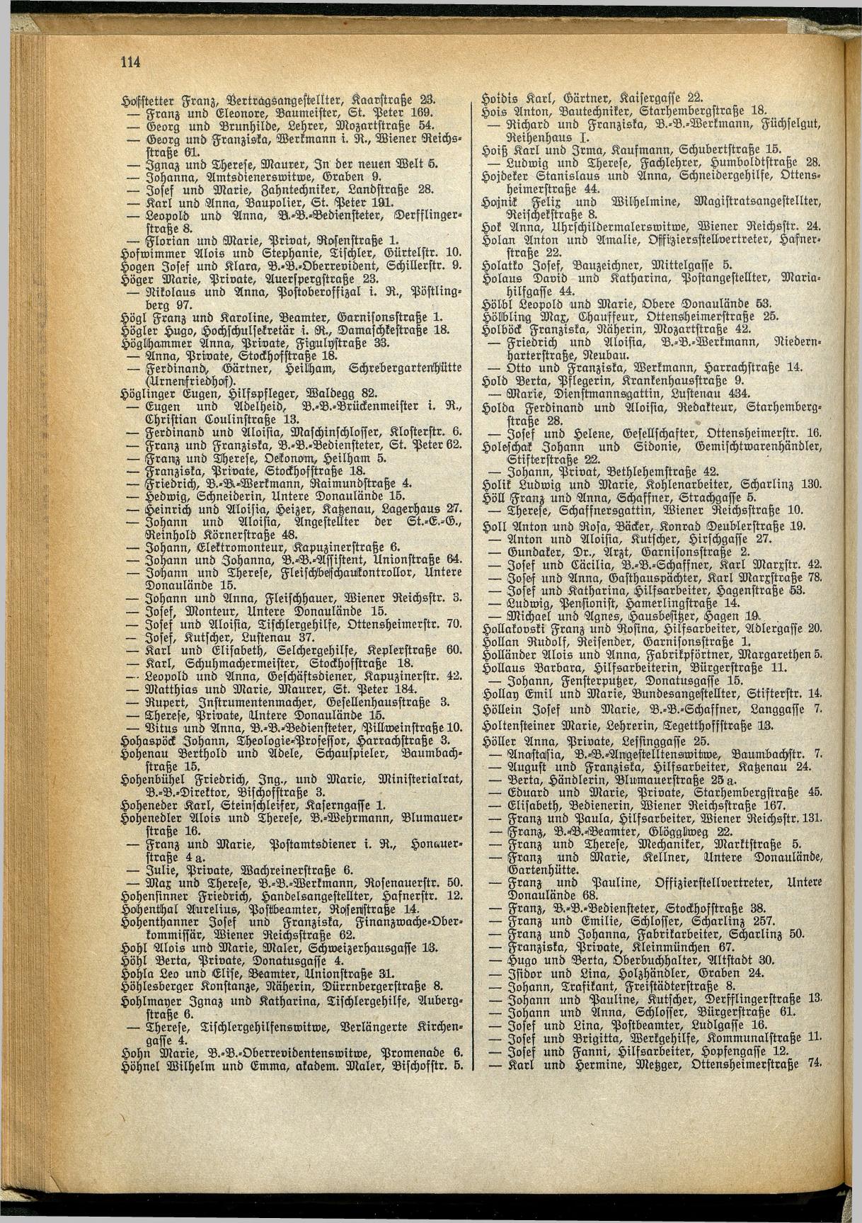 Amtliches Linzer Adreßbuch 1929 - Seite 136