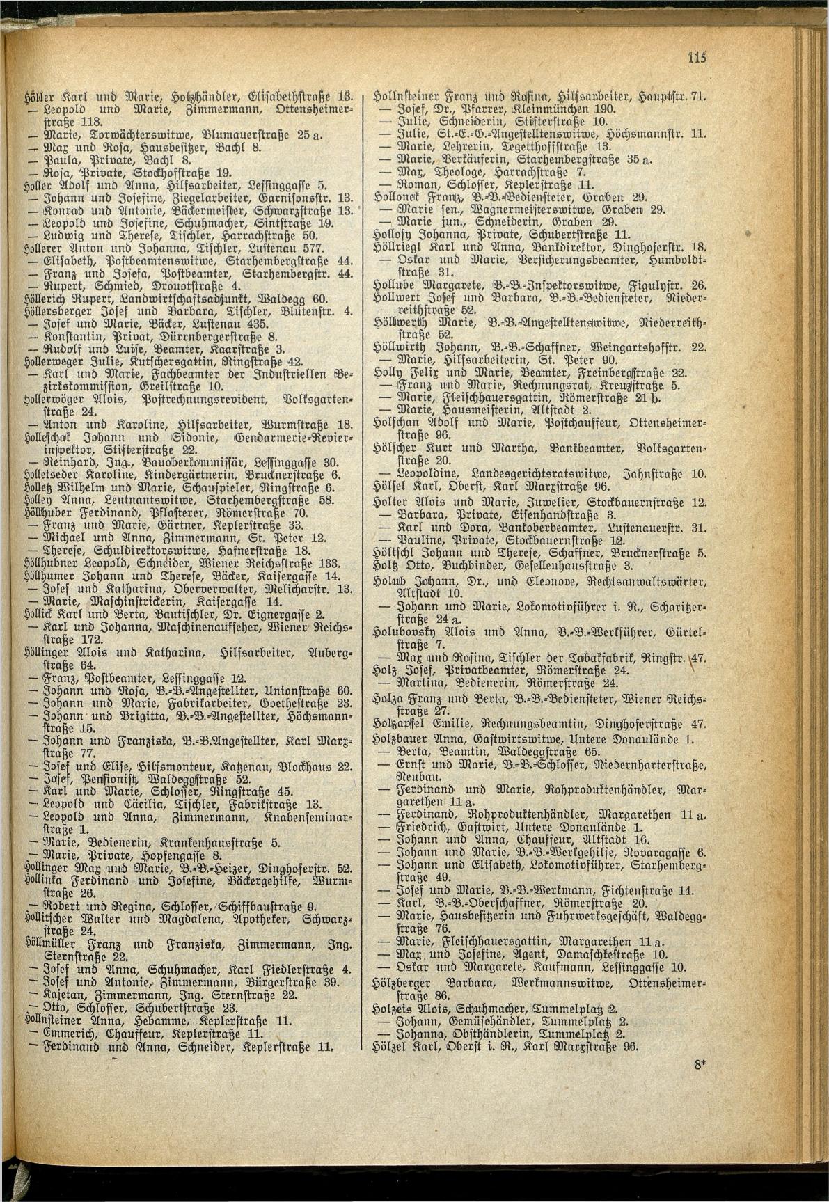 Amtliches Linzer Adreßbuch 1929 - Seite 137