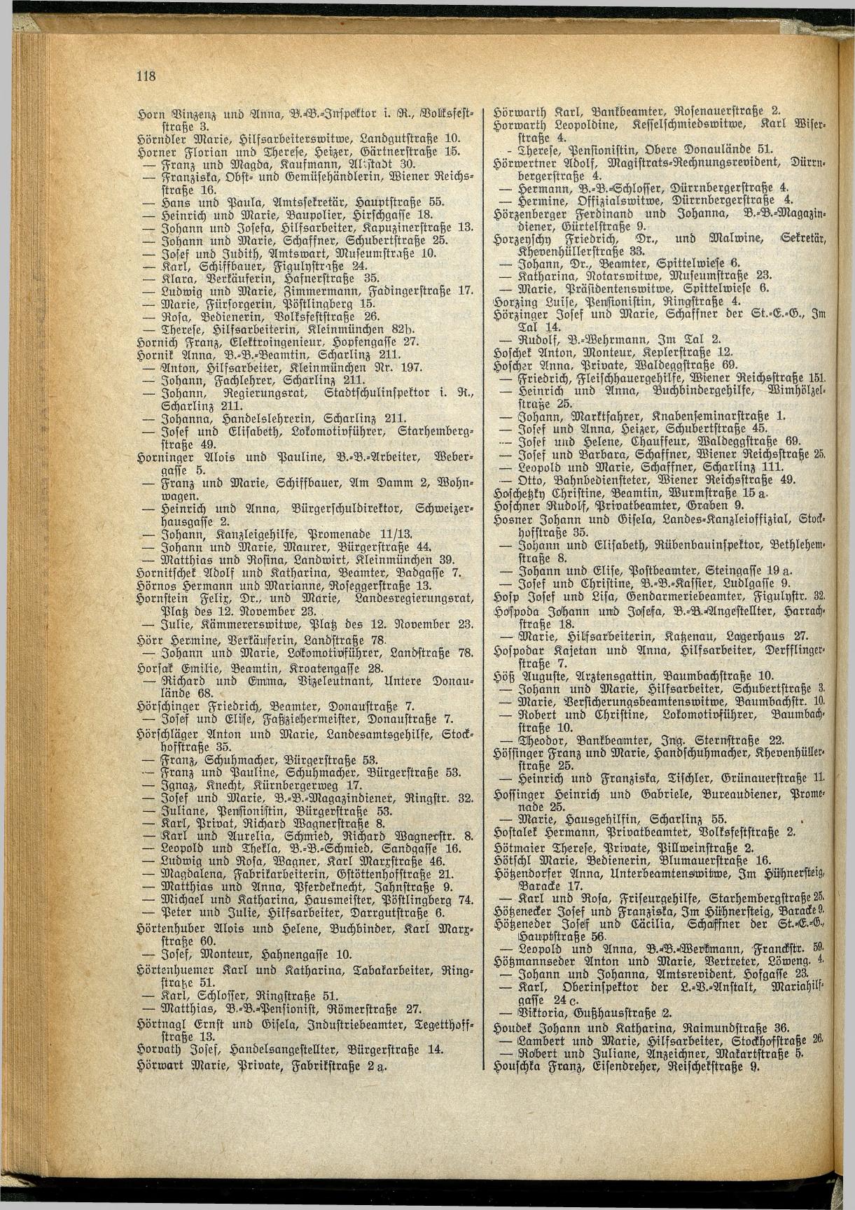Amtliches Linzer Adreßbuch 1929 - Seite 140
